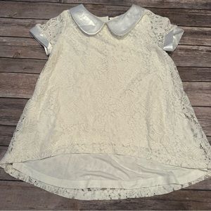 Chasing fireflies collared blouse